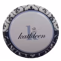 درب بانکه و شیشه قطر 8.5 بسته 6 عددی طرح K