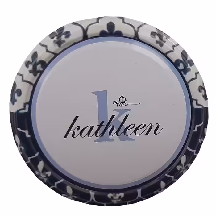 درب بانکه و شیشه قطر 8.5 بسته 6 عددی طرح K