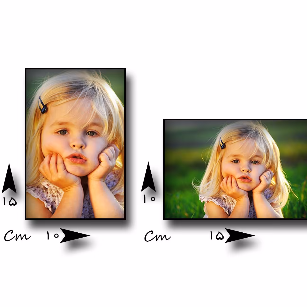 چاپ عکس روی شاسی 8 میل  (کاغذ عکس سیلک ابریشمی سایز 10در15 سانتیمتر )