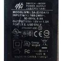 آداپتور 15 ولت 