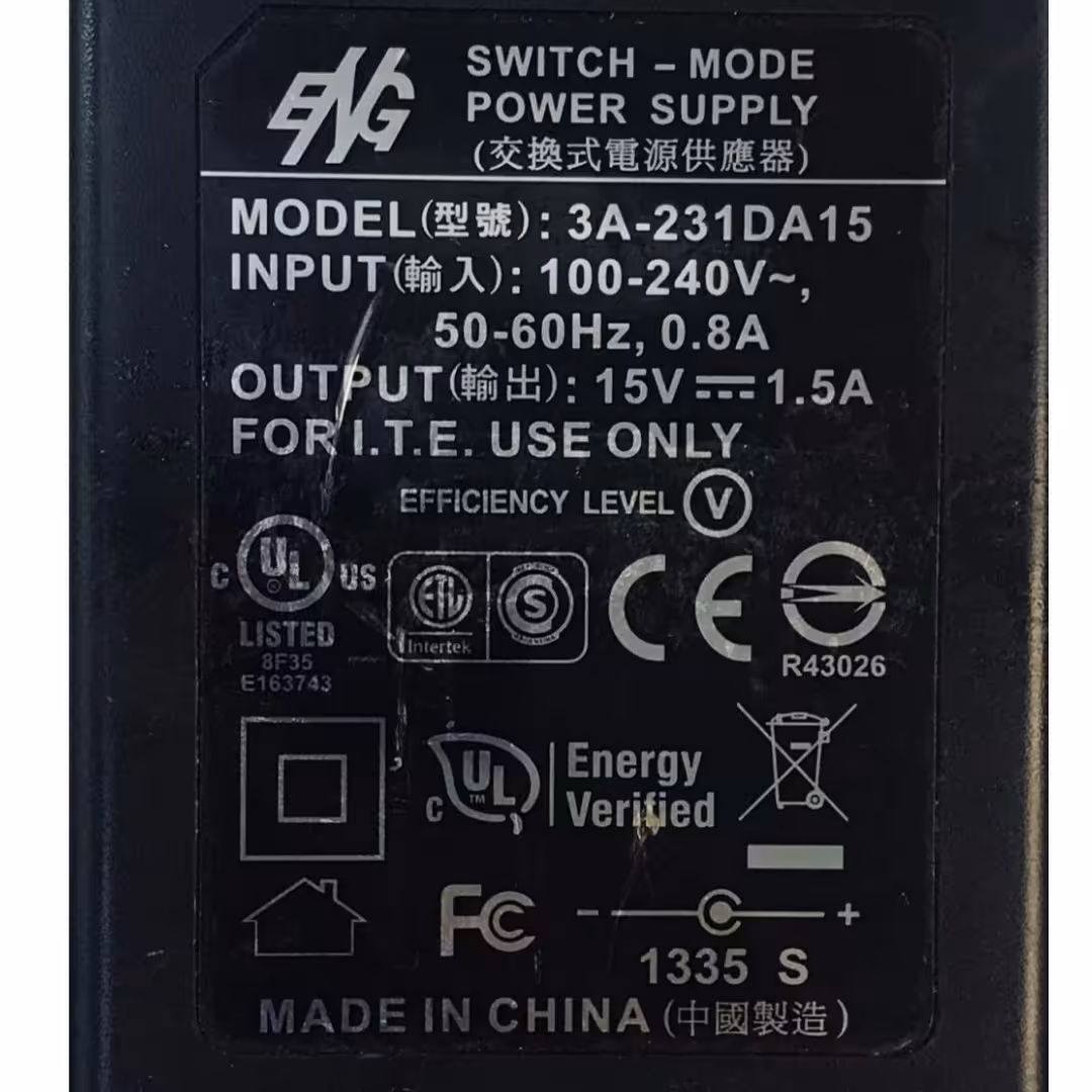 آداپتور 15 ولت 