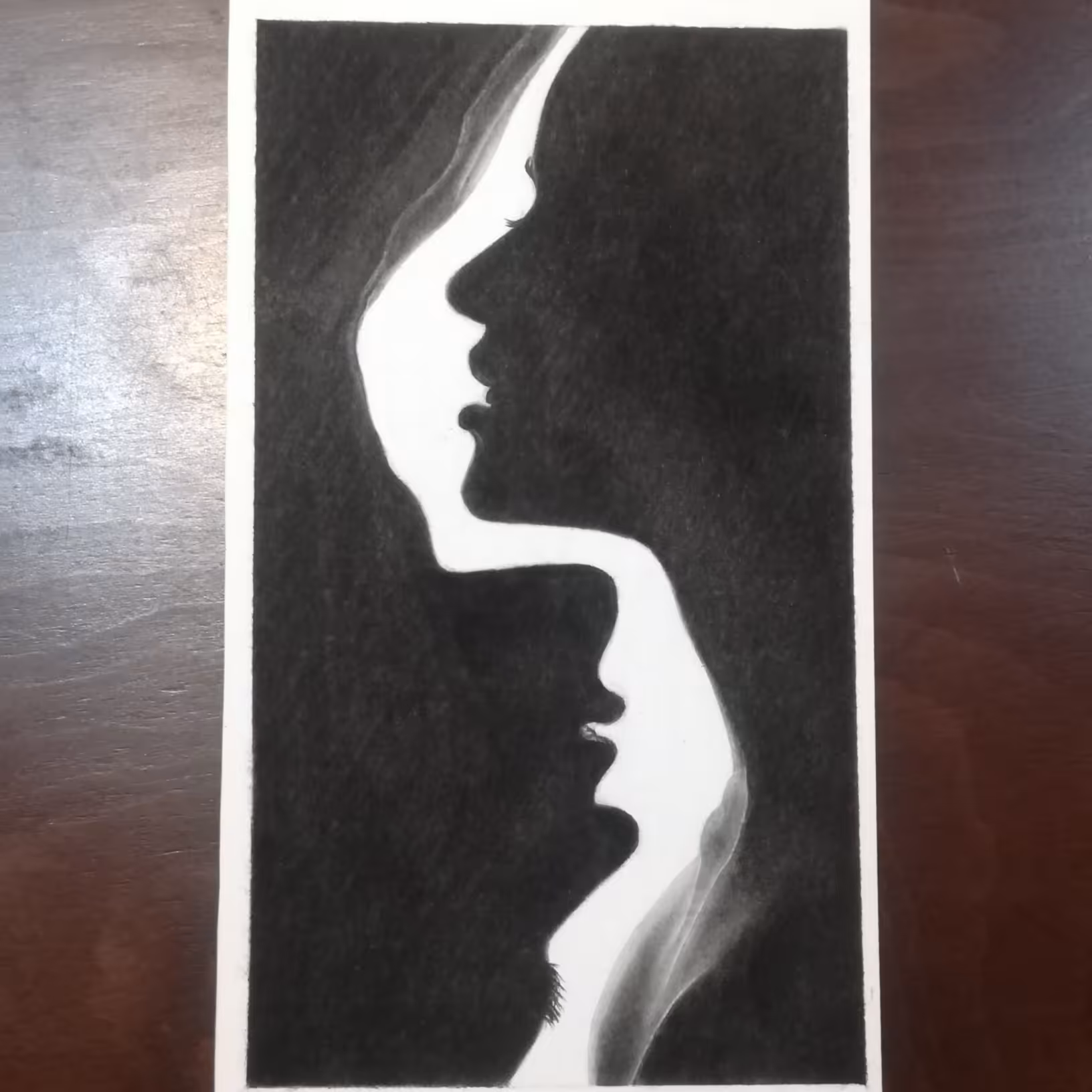 تابلو سیاه قلم