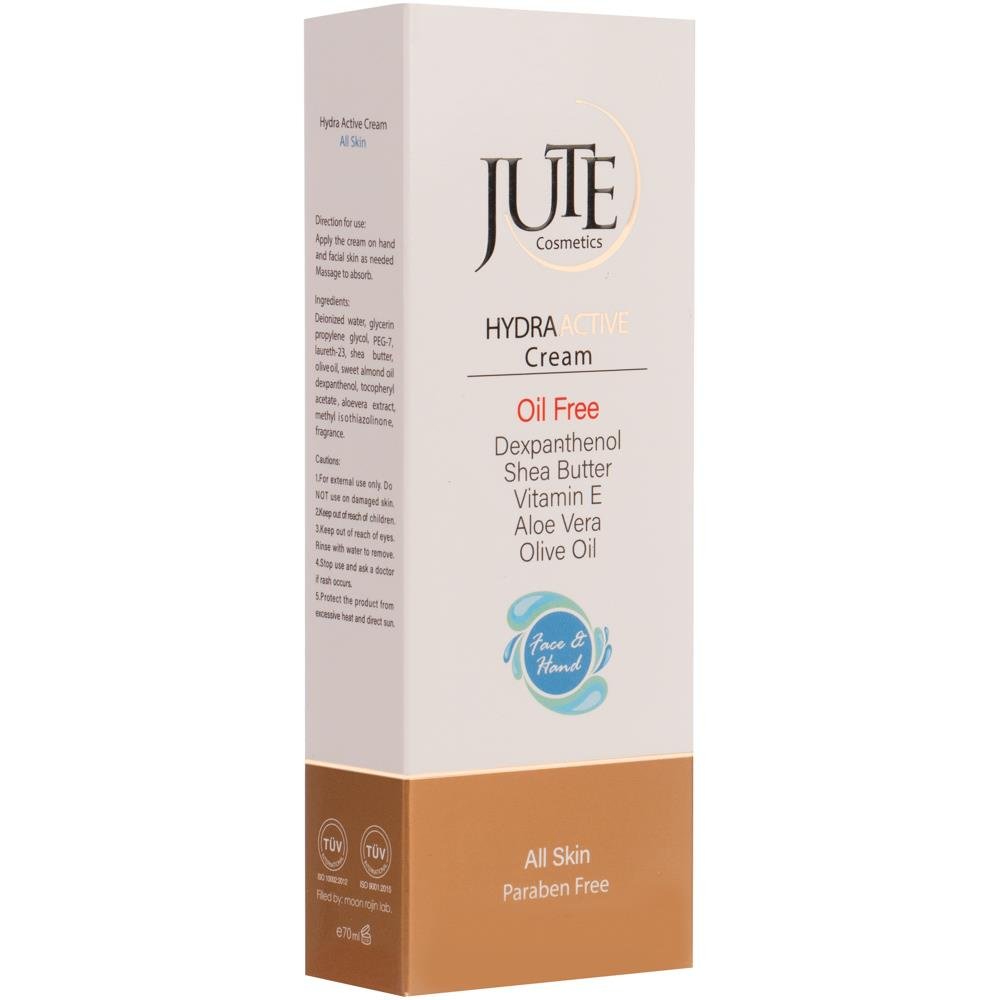 کرم آبرسان ژوت مناسب انواع پوست ظرفیت 70 میلی لیتر