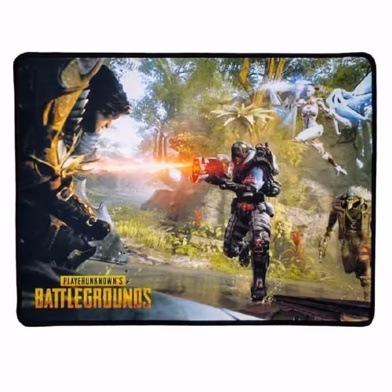 ماوس پد گیمینگ 40 سانتی مچر مدل BATTLE GROUNDS با کیفیت و روکش پارچه ای ضد لغزش
