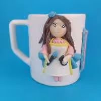 ماگ عروسکی ارایشگر ماگ خمیری ارایشگر