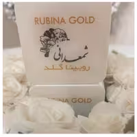 کرم زیبایی روبینا گلد با صابون زردچوبه اشانتیون  رفع لکه های پوستی و رفع کک و مک  و جوانساز پوست

