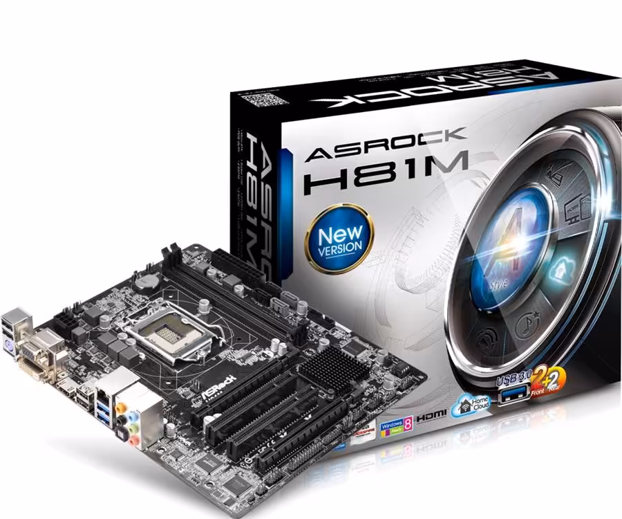 مادربورد اچ 81 ازراک سوکت 1150