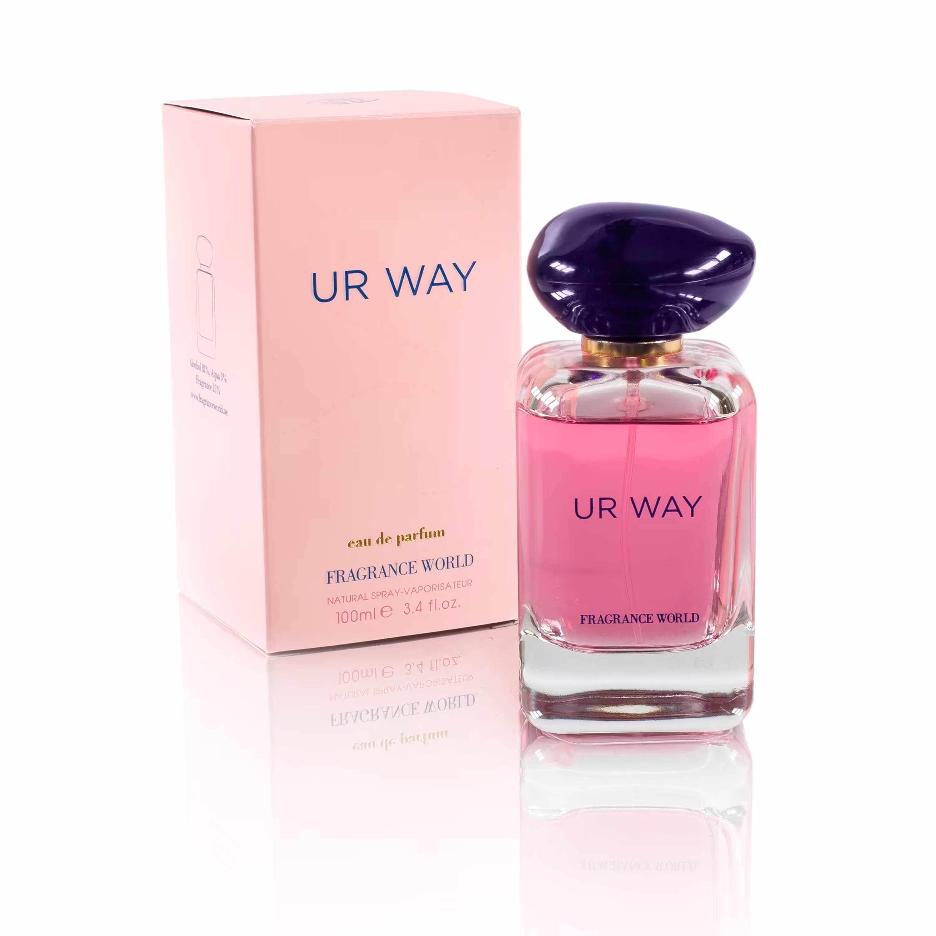 عطر ادکلن زنانه جورجیو آرمانی مای وی فراگرنس ورد مدل  UR WAY 