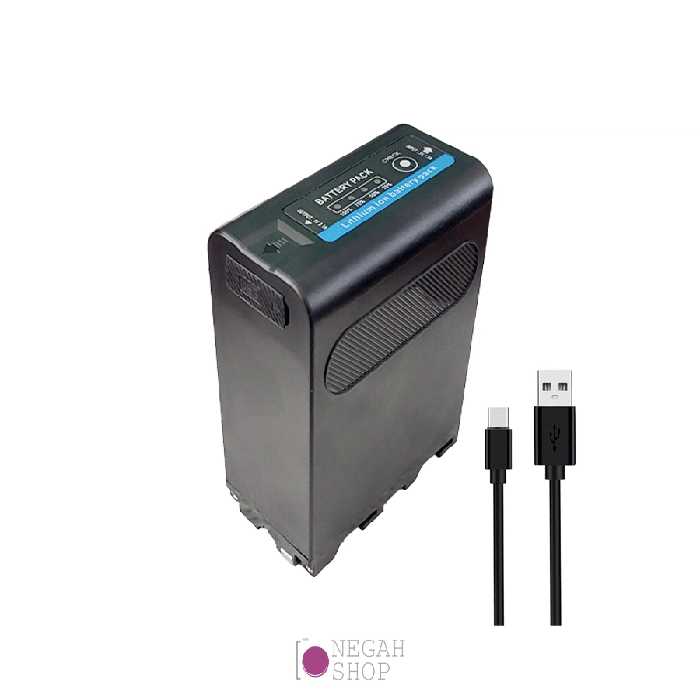 باتری قابل شارژ King Power F990 با ظرفیت 10400mAh به همراه کابل شارژ Type-C