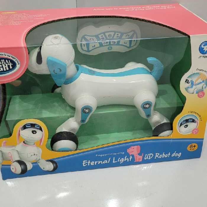 اسباب بازی سگ رباتیک کنترلی شارژی موزیکال