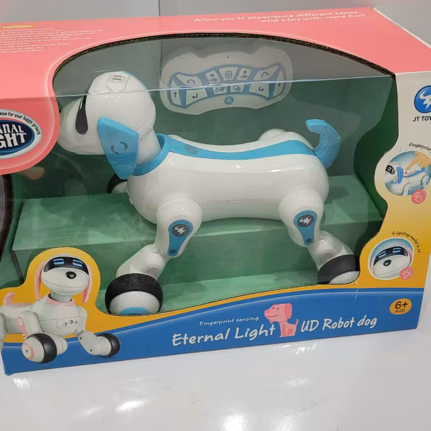 اسباب بازی سگ رباتیک کنترلی شارژی موزیکال