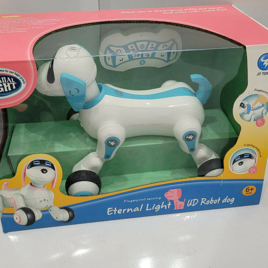 اسباب بازی سگ رباتیک کنترلی شارژی موزیکال