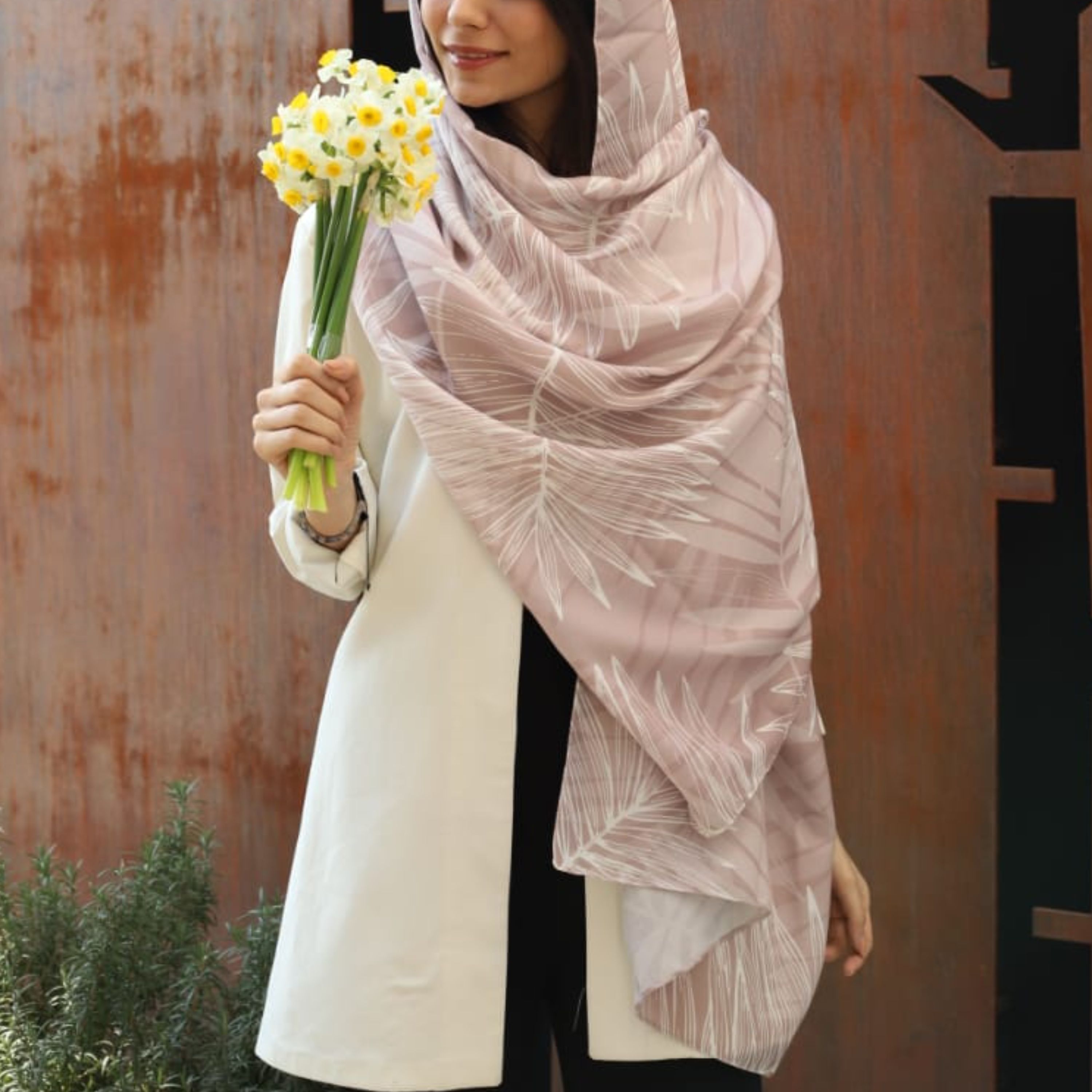 شال نخی خوشه ی گندم