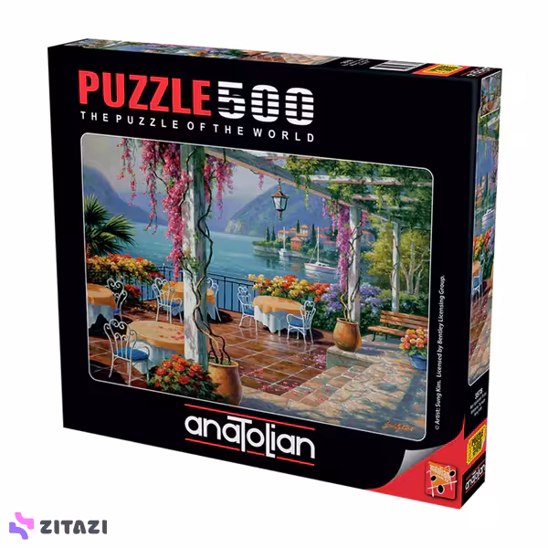 پازل 500 تکه آناتولین مدل Wisteria Terrace کد 3578