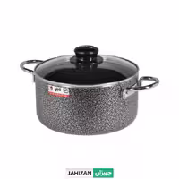 قابلمه تابان مدل چکشی درب پیرکس سایز 18