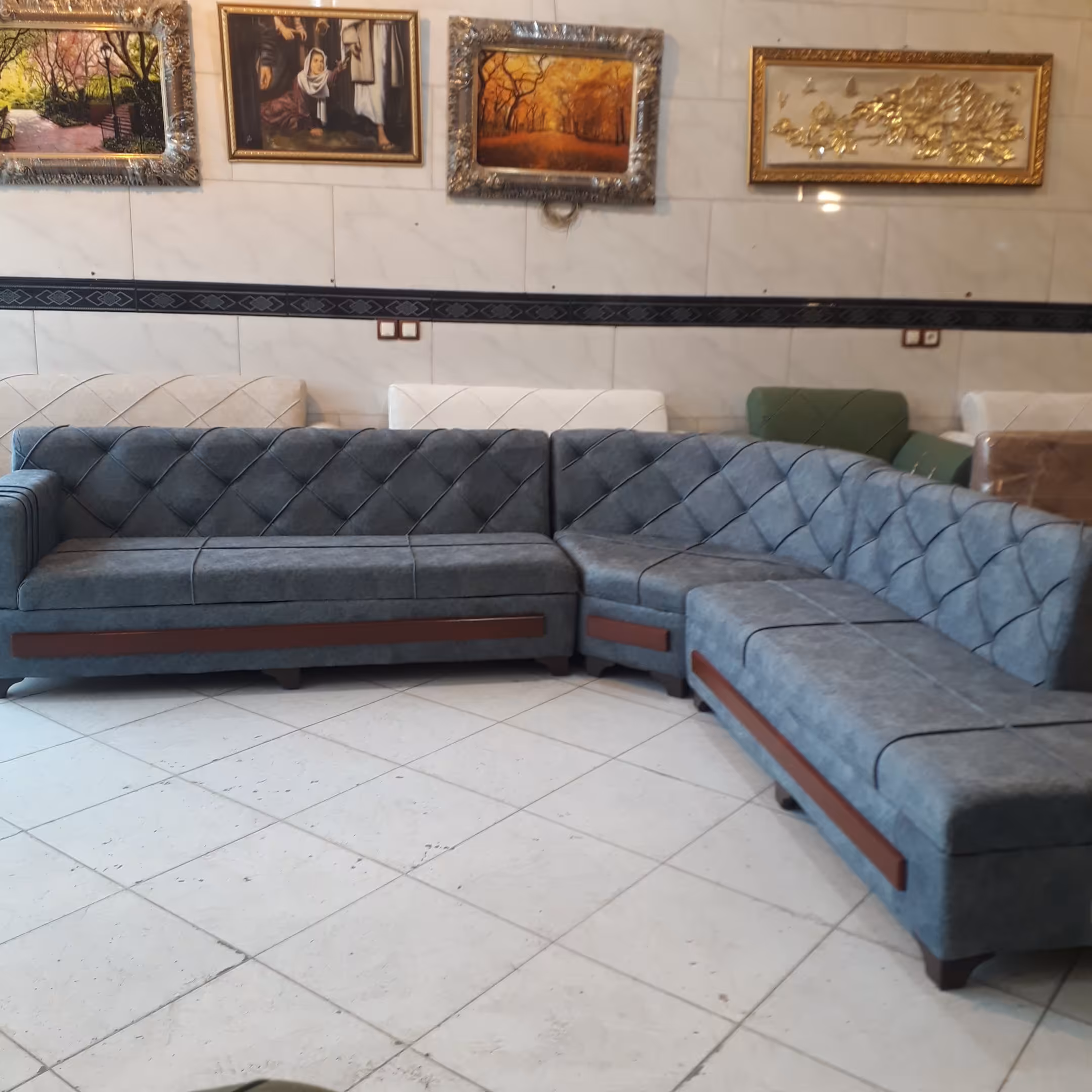 مبل ال چستر راحتی دنیز