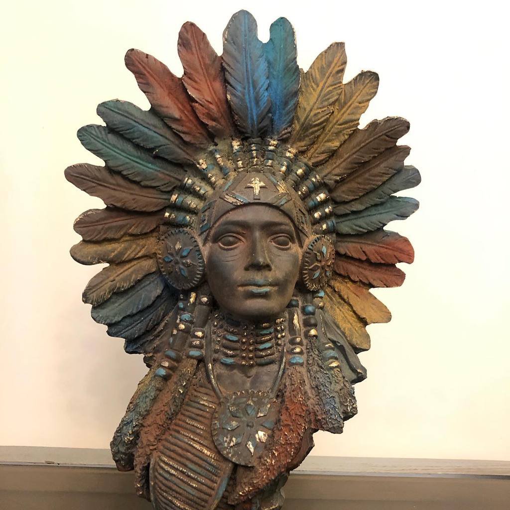 مجسمه سرخپوست