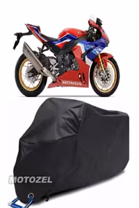 چادر موتورسیکلت مشکی HONDA CBR 1000 RR SP موتور سیکلت سیاه ضد آب سازگار با قفل AutoZEL