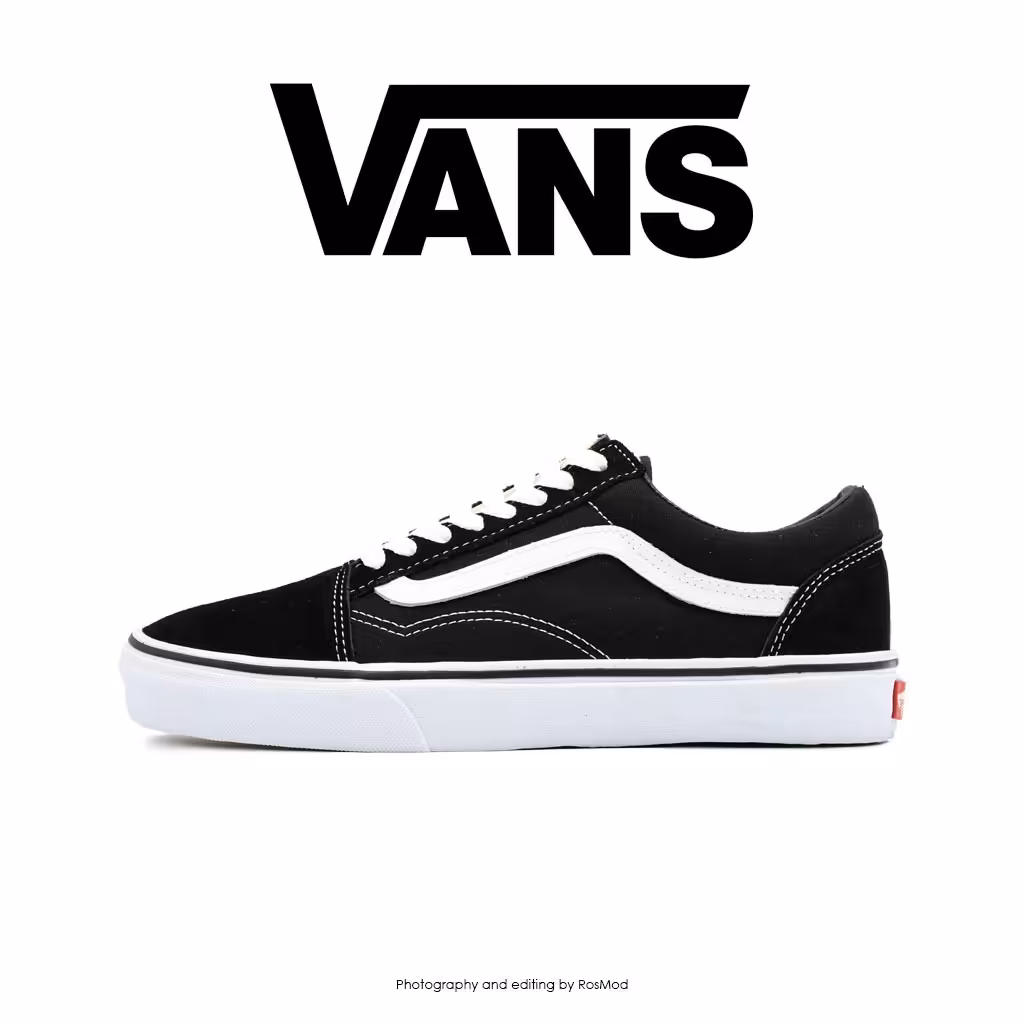 ونس اولد اسکول  مشکی مردانه سایز 40 تا 44