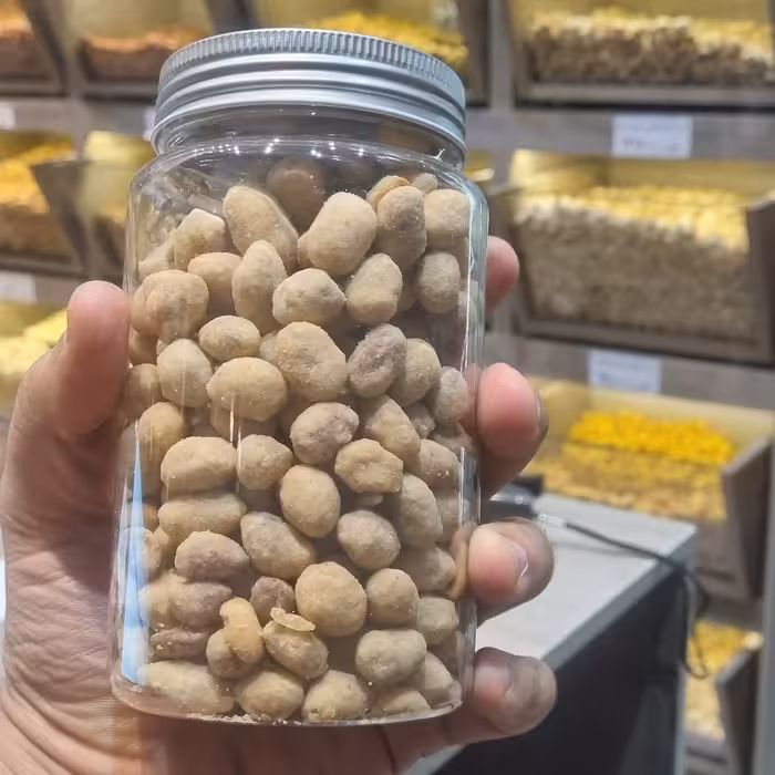 بادام زمینی روکشدار دودی 250 گرم