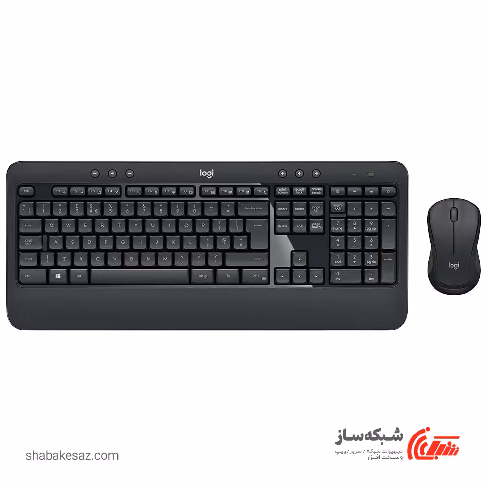 قیمت و خرید کیبورد و ماوس لاجیتک بی سیم Logitech MK540 - شبکه ساز