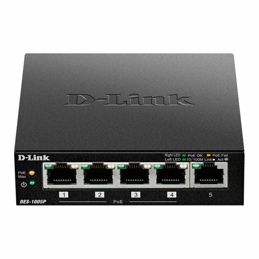 سوئیچ 5 پورت دی لینک DES-1005P