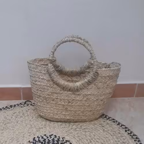 زنبیل دسته گرد