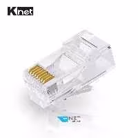 سوکت CAT.6 UTP کی نت مدل K-NC6U0100 بسته 100 عددی