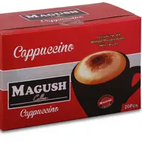 کاپوچینو 20 عددی ماگوش با گرانول شکلات(ساشه 20گرمی)