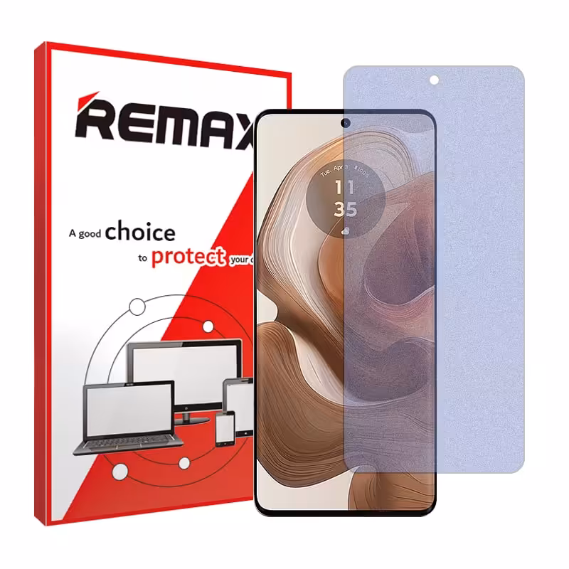 گلس موتورولا Edge 50 Ultra مدل مات آنتی بلو برند ریمکس کد S