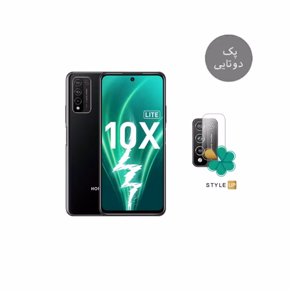پک دوتایی محافظ لنز نانو سرامیک گوشی هواوی Huawei Honor 10X Lite