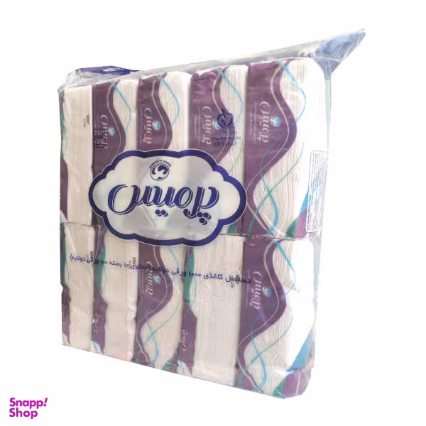 دستمال کاغذی 100 برگ پرمیس بسته 10 عددی