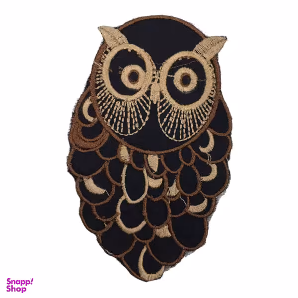 تکه دوزی لباس مدل جغد بزرگ