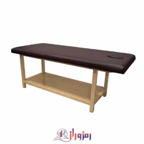 تخت فیشیال و ماساژ پایه ثابت چوبی ریلکس مدل RELAX FACIAL SZFI10