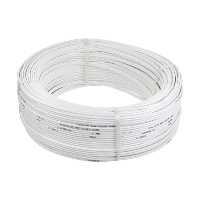 سیم برق سفید دو رشته خانگی 2 در 0.75 اشترانکوه