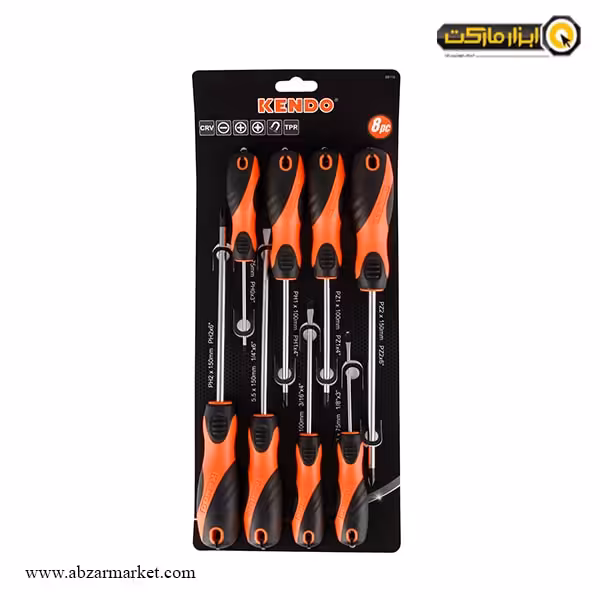 ست پیچ گوشتی کندو 8 عددی مدل KE-85115