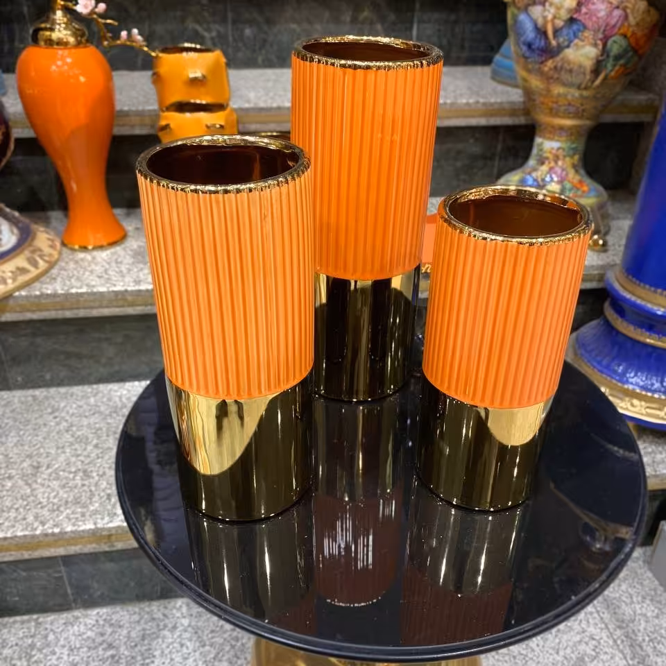 گلدان ترک کیفیت عالی سایز کوچک هزینه ارسال به عهده مشتری وپسکرایه