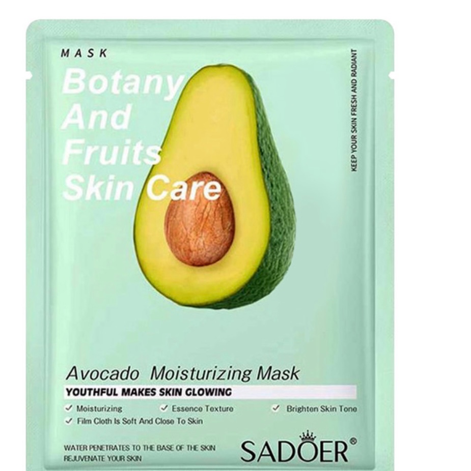ماسک ورقه ای صورت اووکادو  سادور  