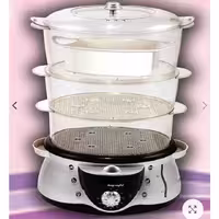 بخارپز کلورانس مدل 670 -سه طبقه