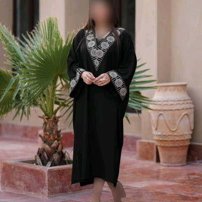 مانتو کفتان مجلسی سایز بزرگ مدل مارال