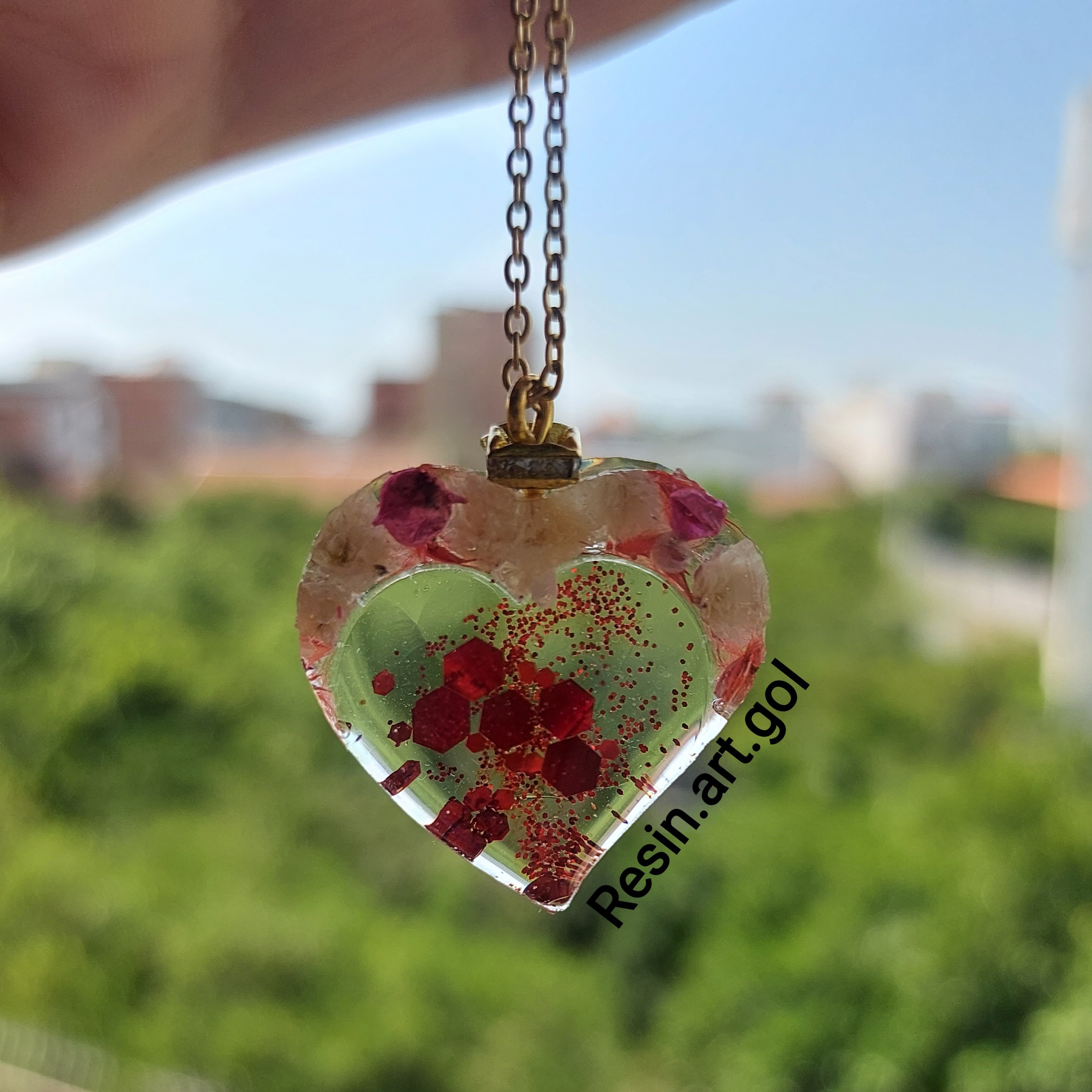 گردنبند قلب