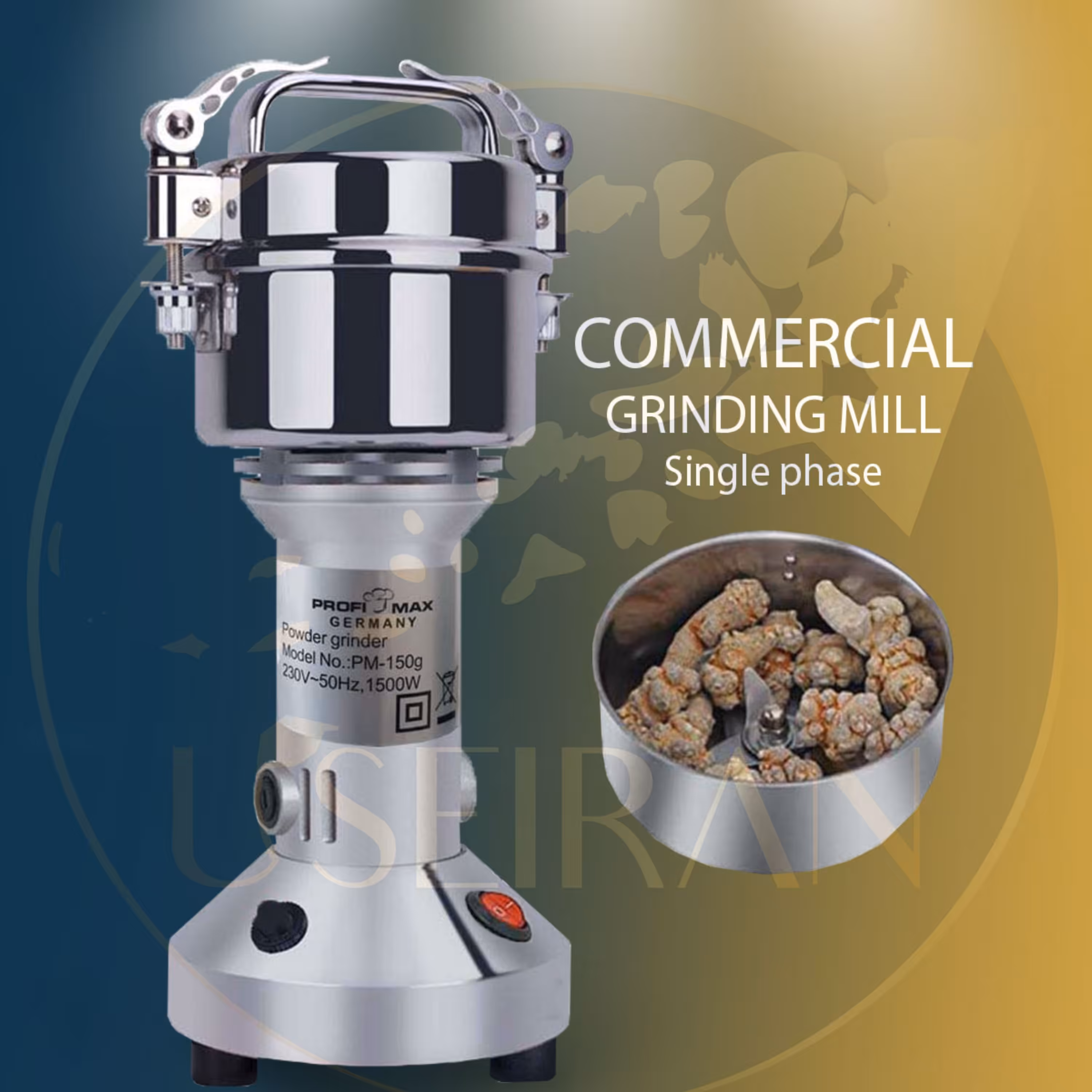 آسیاب عطاری اسیاب ادویه نیم لیتری مدل PM-150