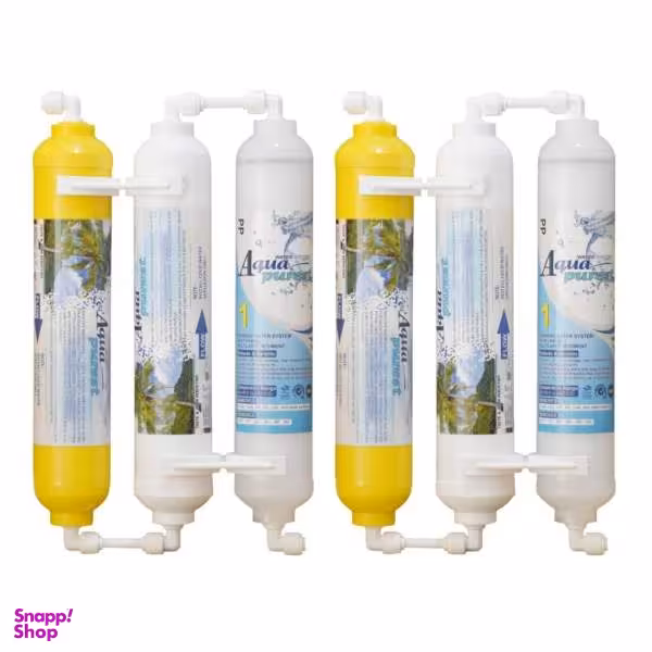 فیلتر تصفیه آب یخچال و فریزر آکوا پیورست مدل INLINE NSF 03 بسته 6 عددی