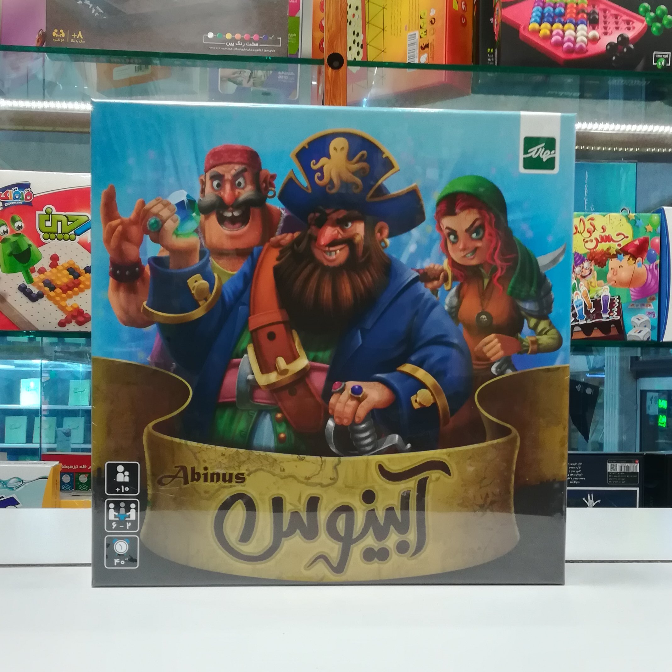 بازی فکری آبینوس / +10 سال / نهالک ( آوای باران)  