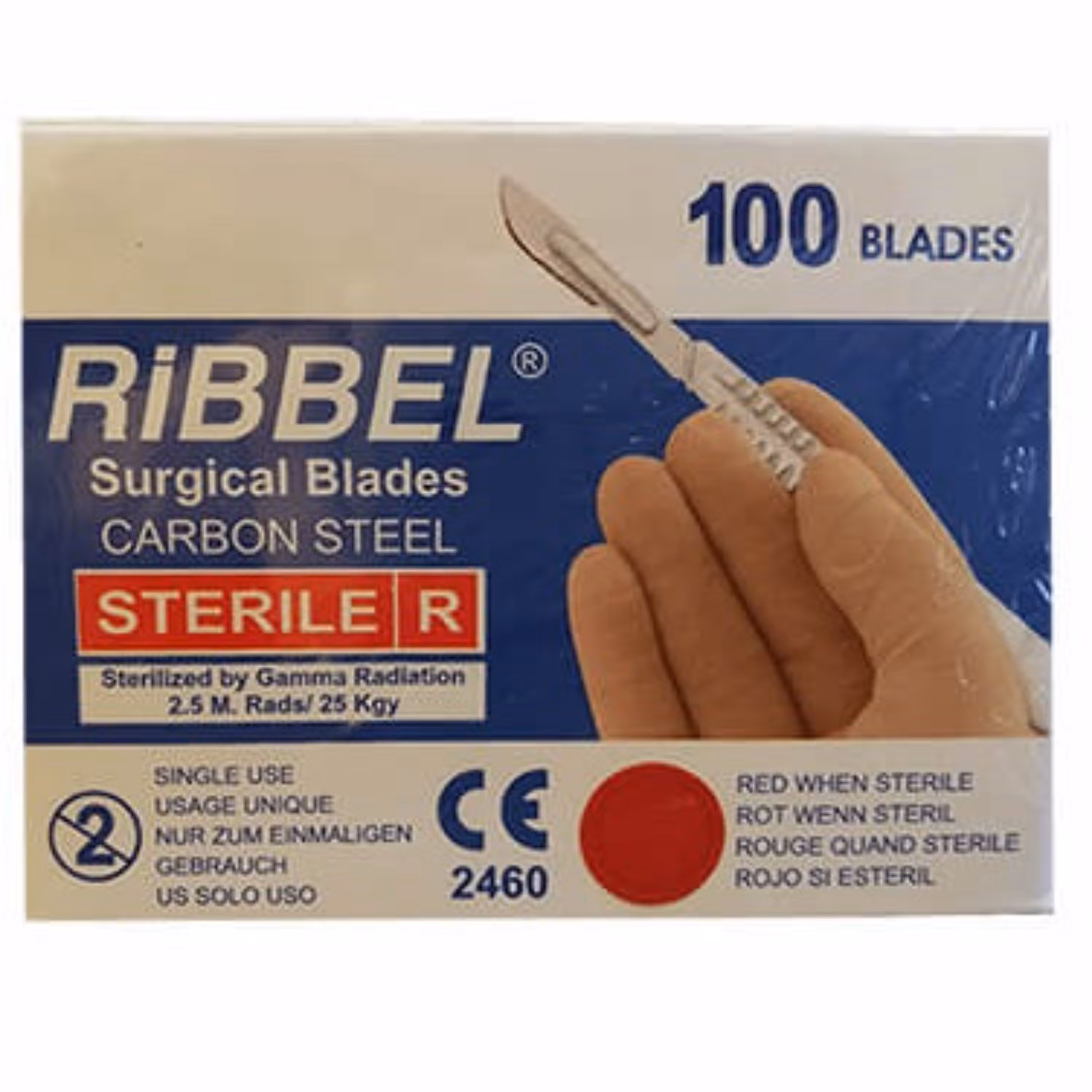 تیغ حجامت (جراحی) سایز 11 مخصوص حجامت بسته 100عددی