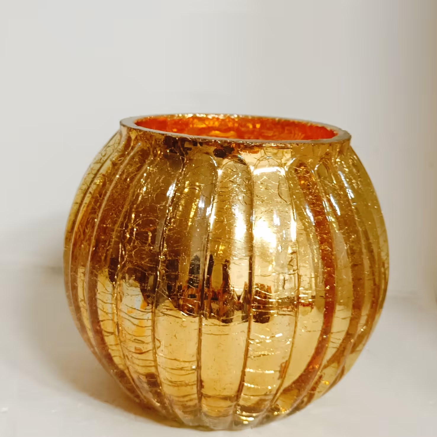 گلدان زنبق طلائی کوچک 