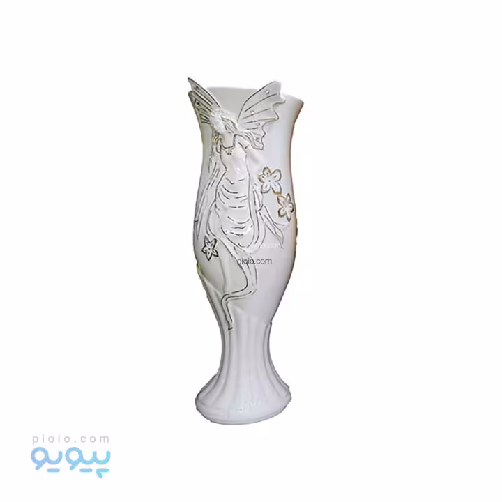 گلدان چینی تزئینی طرح فرشته