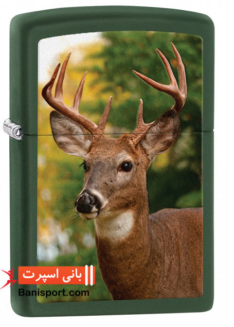 فندک Zippo Buck green matte