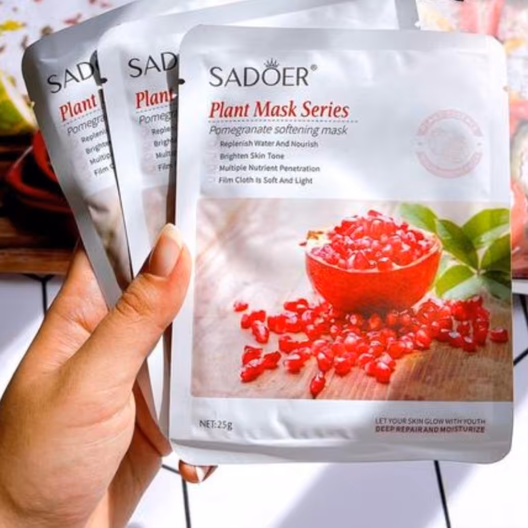 ماسک ورقه ای صورت  انار