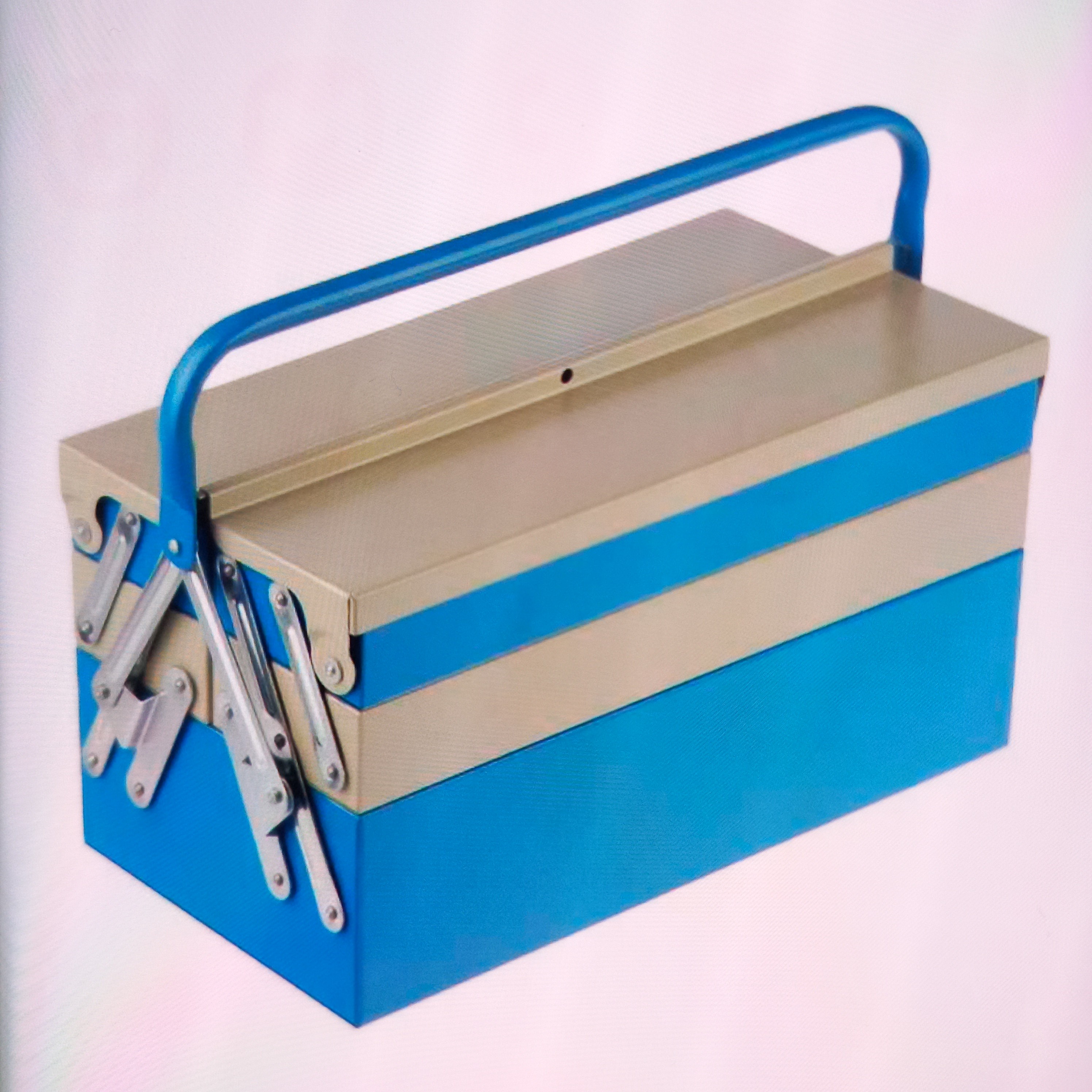 جعبه ابزار فلزی لوکس درویشیان مدل p403  